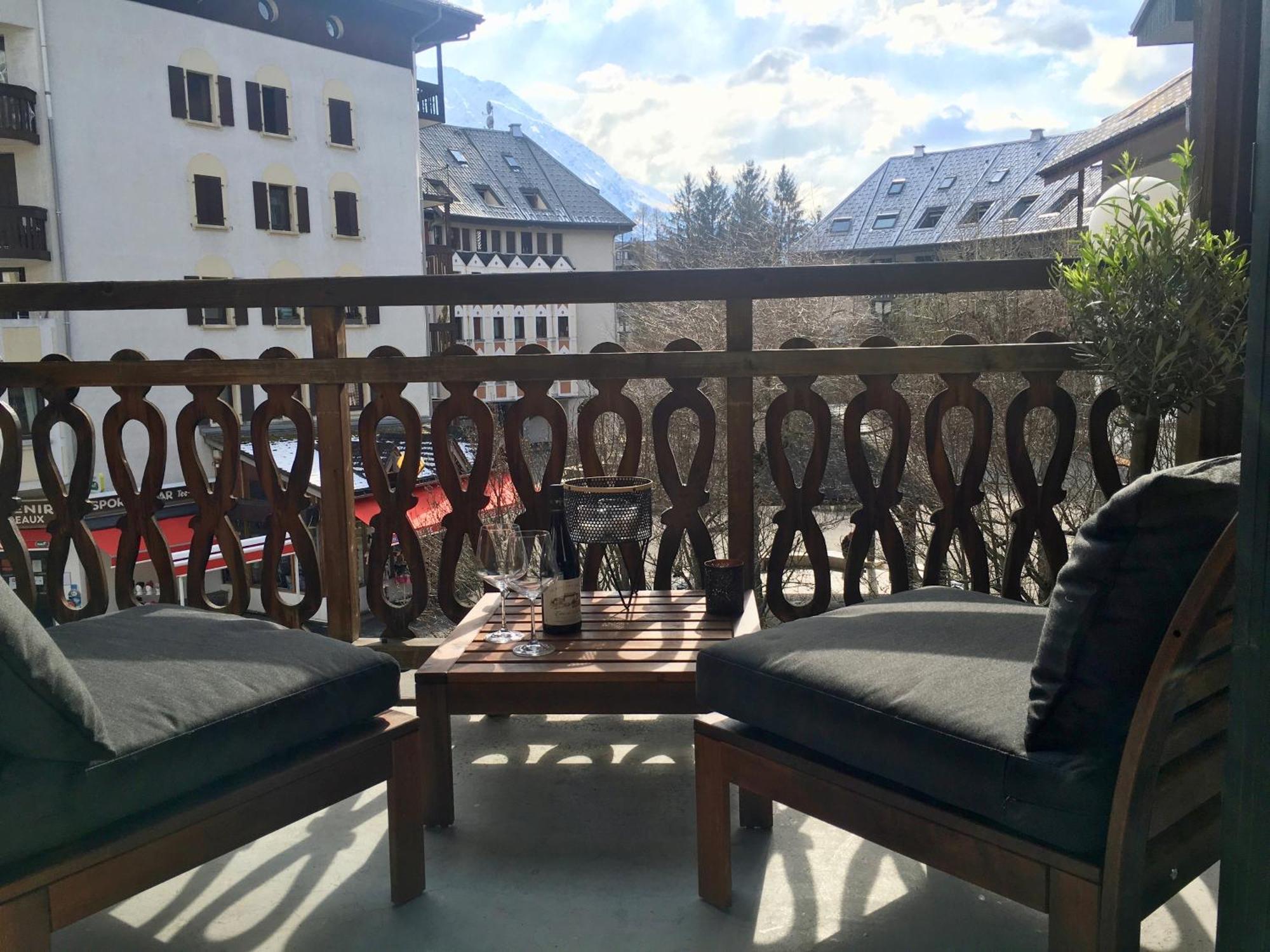 Chamonix Sud Studio With Mont Blanc Views Zewnętrze zdjęcie